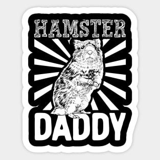 Hamster lover - Hamster Daddy Sticker